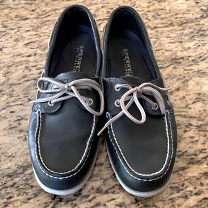 Black Sperry’s Top Siders!